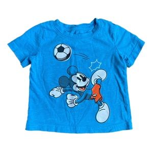 Disney Mickey Mouse Soccer T-Shirt 12 months